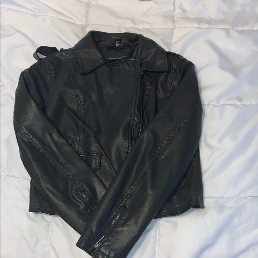 Leather jacket